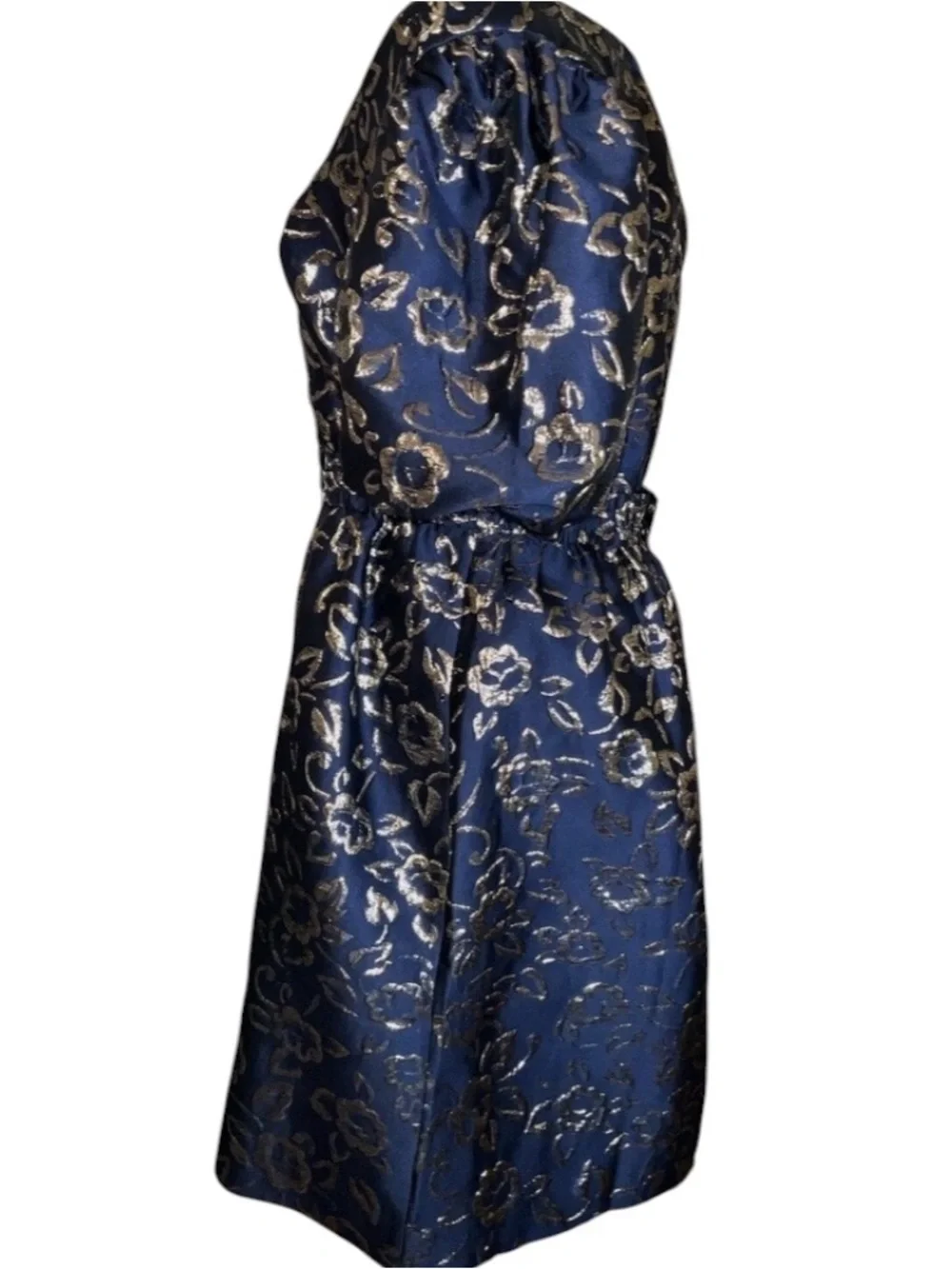 NWT Lilly Pulitzer  Mini Kasslyn Navy Floral Puff-Sleeve Girls' Dress